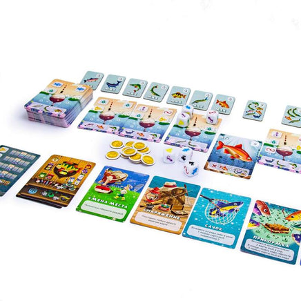 Настольная игра Кубическая рыбалка Printed books ND Play