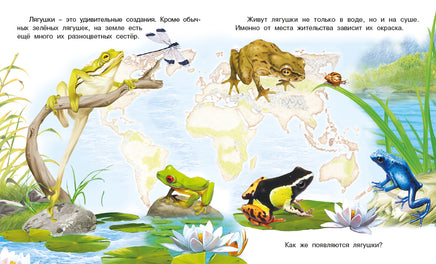 Как появляется лягушка Printed books Фламинго