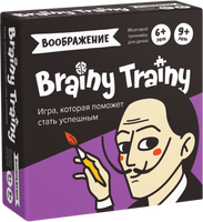 Brainy Trainy. Воображение Board Games Банда Умников