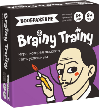 Brainy Trainy. Воображение Board Games Банда Умников