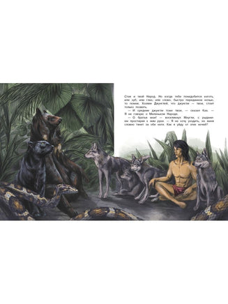 Маугли. Серия 100 лучших книг Printed books СТРЕКОЗА