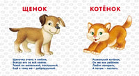 Книжки картонки. Домашние животные Printed books Робинс