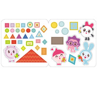 Малышарики с наклейками. Форма Printed books Мозаика-Синтез