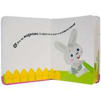 Умный зайка учится вежливости. Книги на картоне Printed books Мозаика-Синтез