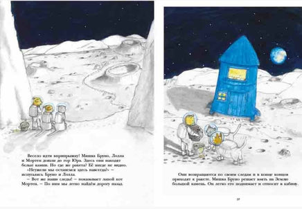Мишка Бруно летит на Луну. Гунилла Ингвес Printed books Мелик Пашаев