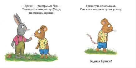 Чик и Брики. Пугливая улитка.А. Шеффлер Printed books Клевер