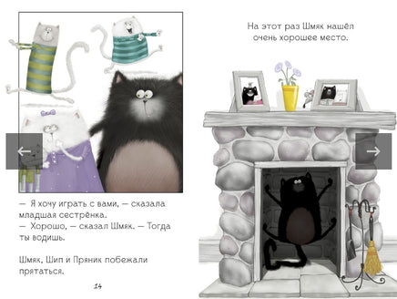 Котёнок Шмяк. Давай играть! Скоттон Р. Printed books Клевер