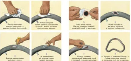 Кастор чинит велосипед. Клинтинг Ларс Printed books Мелик Пашаев