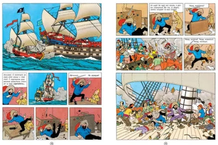 Секрет "Единорога". Приключения Тинтина. Эрже Printed books Мелик Пашаев