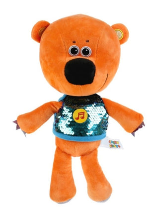 Ми-ми-мишки Кеша, футболка c пайет, 20см, муз.чип Printed books Умка