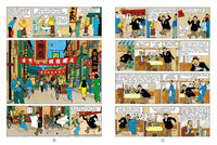 Голубой лотос. Приключения Тинтина. Эрже Printed books Мелик Пашаев