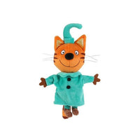 Игрушка мягкая ТРИ КОТА Компот, 16см, без чипа, в пак. Мульти-пульти Printed books Умка