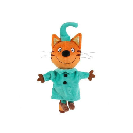 Игрушка мягкая ТРИ КОТА Компот, 16см, без чипа, в пак. Мульти-пульти Printed books Умка