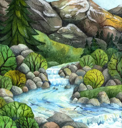 Терапевтические сказки. Как ручеек злость усмирил Printed books СТРЕКОЗА