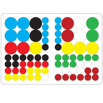 Веселые кружочки. Большой маленький Printed books Мозаика-Синтез