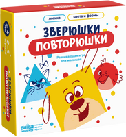 Настольная игра Банда Умников Зверюшки-повторюшки
