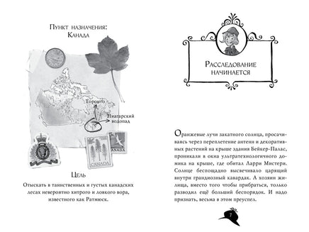 Агата Мистери. Кн. 4. Кража на Ниагарском водопаде. Стив Стивенсон Printed books Махаон