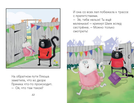 Котенок Шмяк - заботливый брат. Скоттон Р. Printed books Клевер