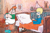 Карлсон, который живет на крыше, проказничает опять