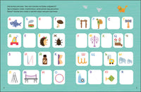 Рабочие тетради с наклейками. Авторская методика Дарьи Колдиной. Чтение 3-5 лет Printed books Мозаика-Синтез