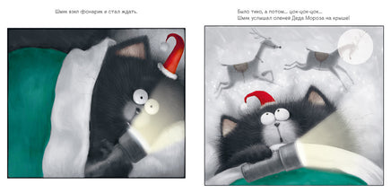 С Новым годом, Шмяк! Книжки-картинки с наклейками. Скоттон Р. Printed books Клевер