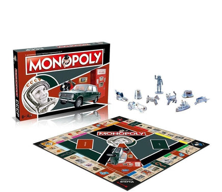 Настольная игра: Монополия СССР. Ностальгия Board games Мир Хобби