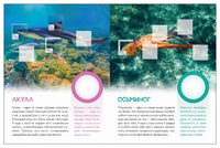 Мир животных с наклейками. Кто живёт под водой? Printed books Мозаика-Синтез