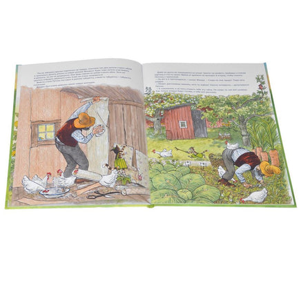 Финдус Переезжает. Свен Нурдквист. Printed books Books Белая Ворона