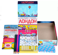 Настольная игра Следующая станция: Лондон Board games Мир Хобби