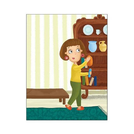 Развивающие наклейки для малышей. В доме Printed books Мозаика-Синтез
