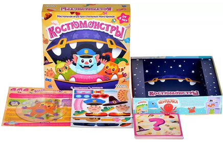 Настольная игра Костюмонстры Board games Мир Хобби