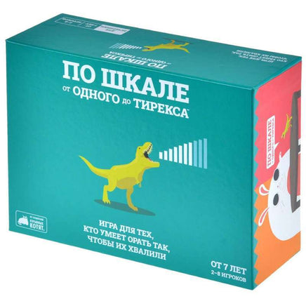 Настольная игра По шкале от одного до тирекса Board games Мир Хобби Default Title