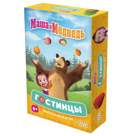 Настольная игра Маша и Медведь Гостинцы Board games Мир Хобби Default Title