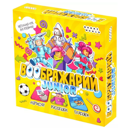 Настольная игра Воображарий Junior Board games Мир Хобби Default Title