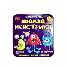 Настольная игра Поймай монстрика Printed books Десятое королевство Default Title