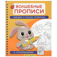 Волшебные прописи. Обводим и рисуем правильно. Комплект с ручкой