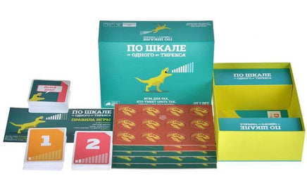 Настольная игра По шкале от одного до тирекса Board games Мир Хобби