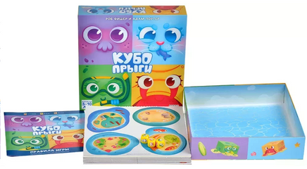 Настольная игра Кубопрыги Board games Мир Хобби