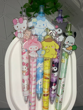 Набор 6 ручек с декоративными фигурами Bookvoed US