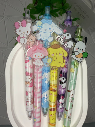 Набор 6 ручек с декоративными фигурами Bookvoed US