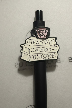 Ручка для книголюбов с объёмным декором — Book Lover Pen. В ассортименте Bookvoed US Black