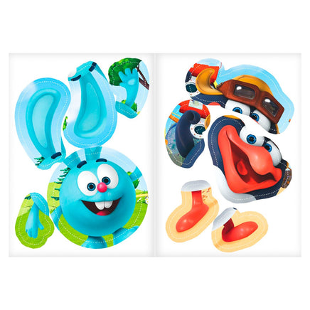 Набор аппликаций Смешарики. 6 штук Printed books Сима-ленд