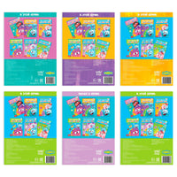 Набор аппликаций Смешарики. 6 штук Printed books Сима-ленд