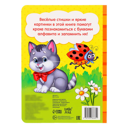 Азбука. формат А5. Картонная книга Printed books Сима-ленд