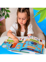 Книга детская 500 первых слов. Синий трактор - [купить в сша] - [Bookvoed US]