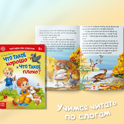 Читаем по слогам. Книги набор 6 шт - [купить в сша] - [Bookvoed US]