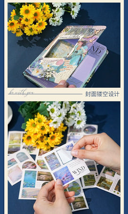 Набор для творчества Lilac/Cobalt Poetry в стиле Моне Bookvoed US