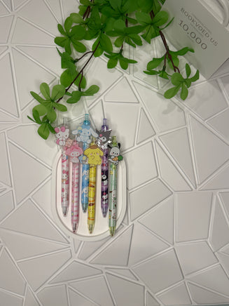 Набор 6 ручек с декоративными фигурами Bookvoed US