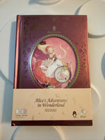 Подарочный блокнот в твёрдой обложке Алиса в Стране Чудес в ассортименте Bookvoed US Бордовый