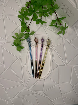 Набор ручек с кристаллами и сферой (4 шт.) Bookvoed US